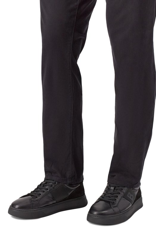 Кожаные кеды Milan Bogner 12540003 Чёрный  12540003 Фото 3