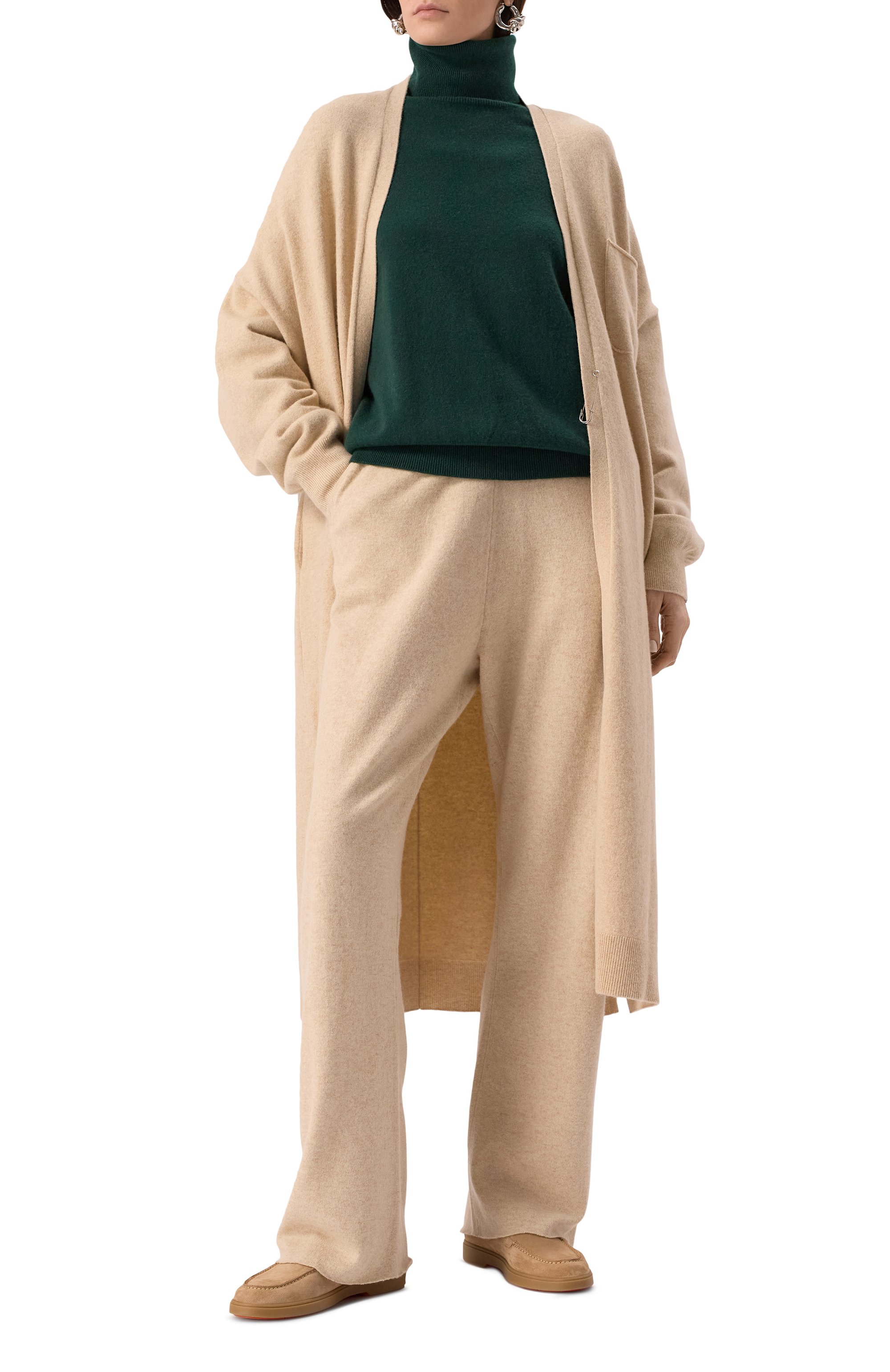 Замшевые лоферы SANTONI, арт. WUYG58856C0KNPYL, фото 2