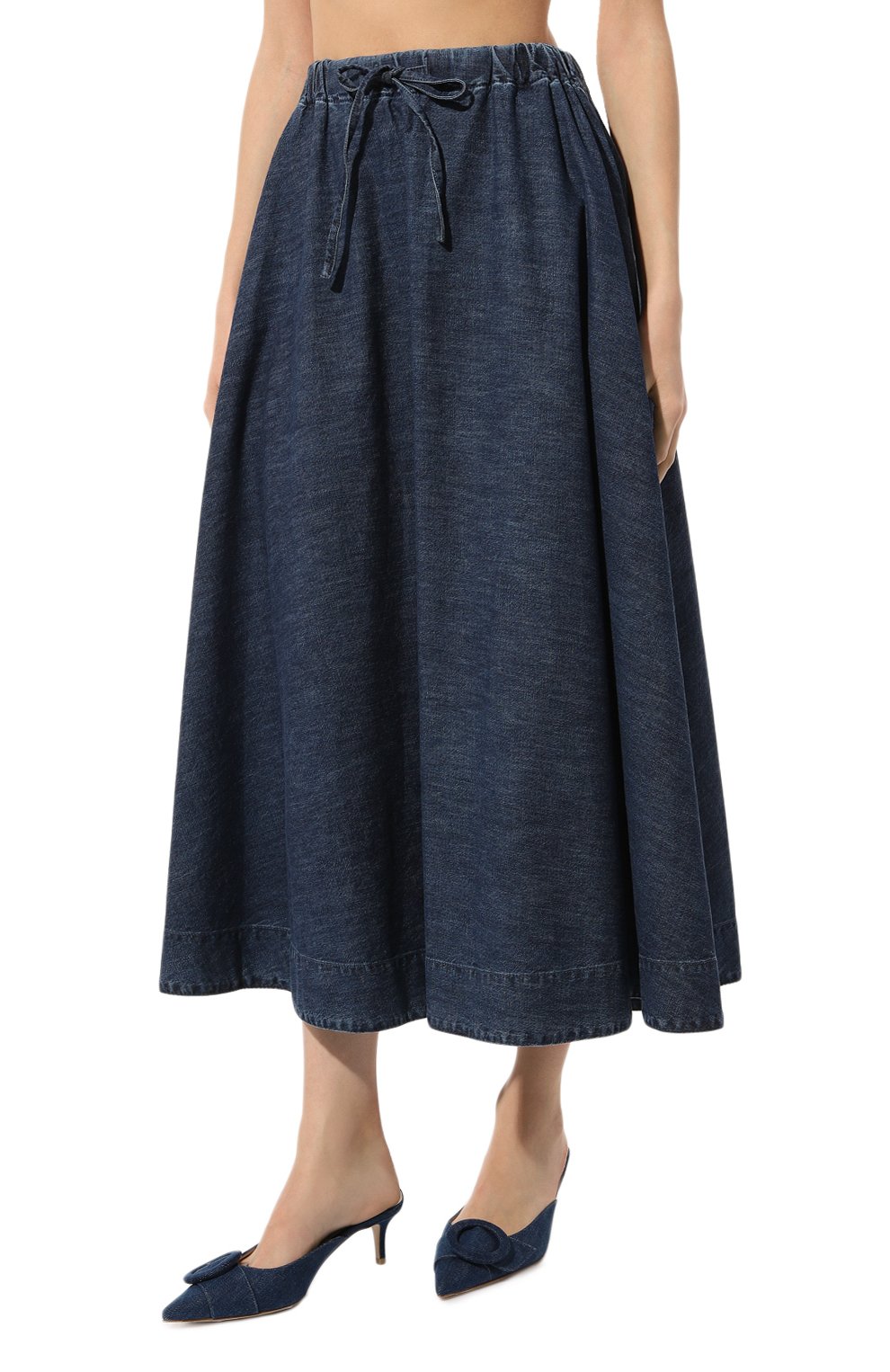 Джинсовая юбка VALENTINO, арт. 3B3DD15J7MR, фото 3