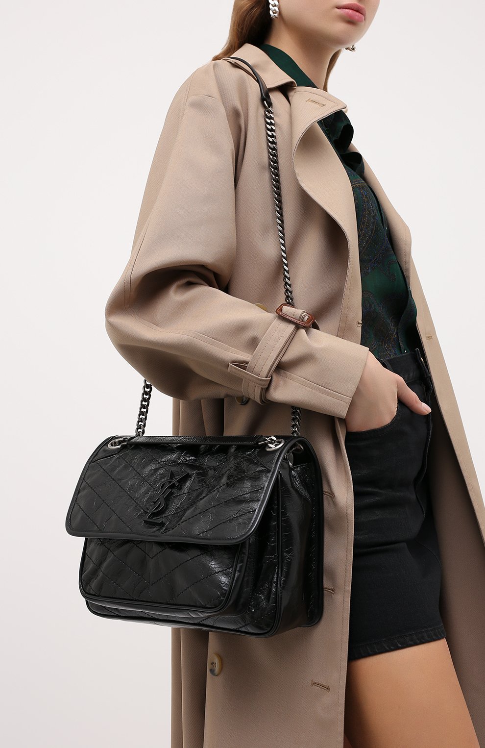 Сумка niki SAINT LAURENT, арт. 633158/0EN04, фото 5