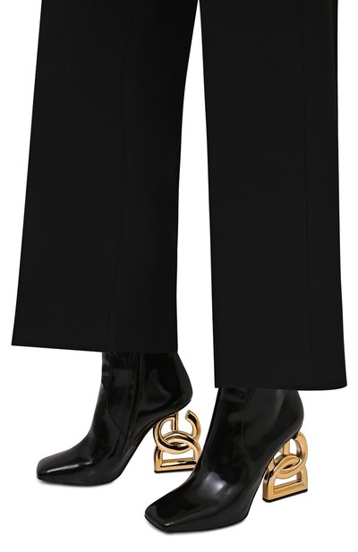 Кожаные ботильоны DOLCE & GABBANA, арт. CT0805/AQ132, фото 3