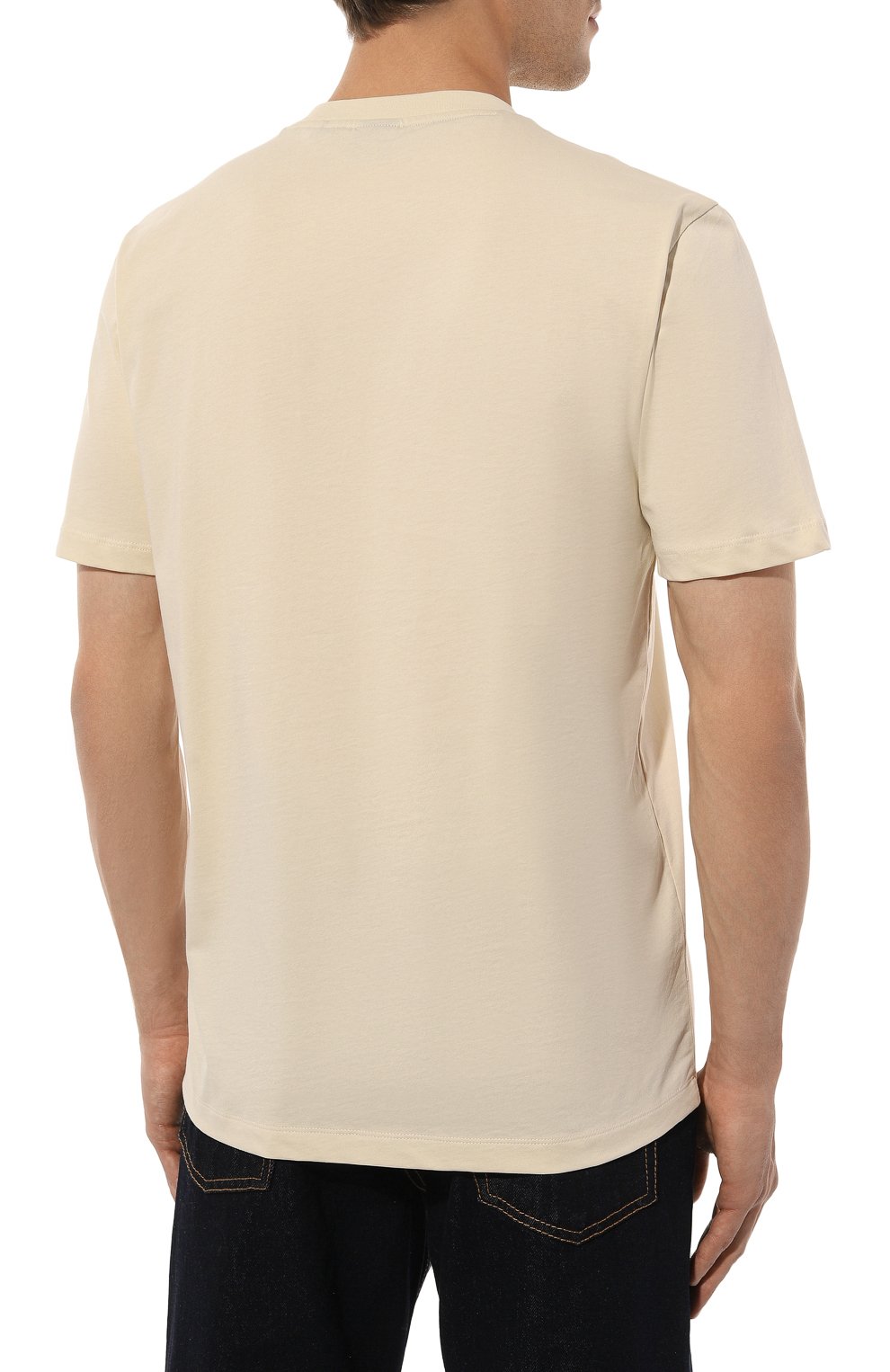 Хлопковая футболка BOSS, арт. 50468347, фото 4