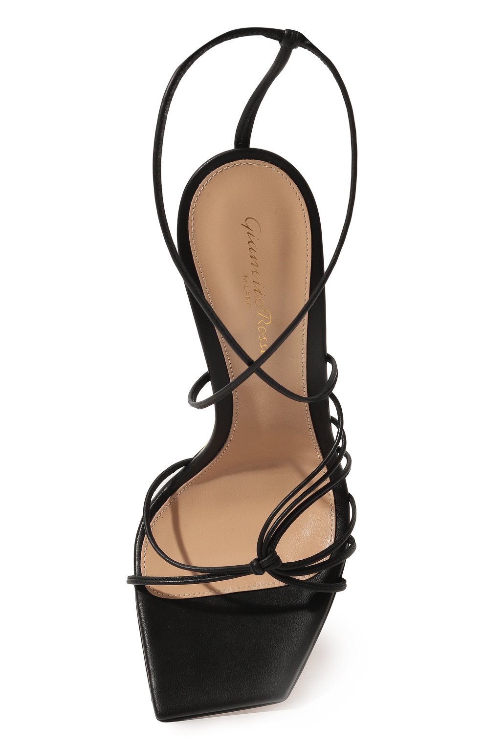 Кожаные босоножки sylvie GIANVITO ROSSI, арт. G32016.15RIC.NAPNER0, фото 6