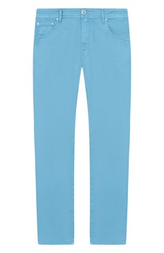 Брюки из хлопка и лиоцелла JACOB COHEN, арт. U Q E06 36 S 3756/Y21/0UTLET SS 2025, фото 1