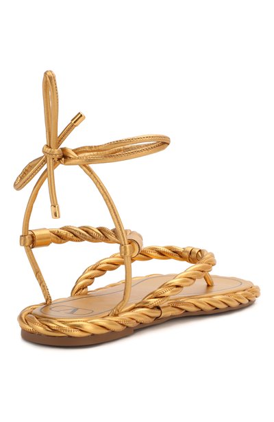 Кожаные сандалии the rope VALENTINO, арт. TW0S0Y15/FJF, фото 4