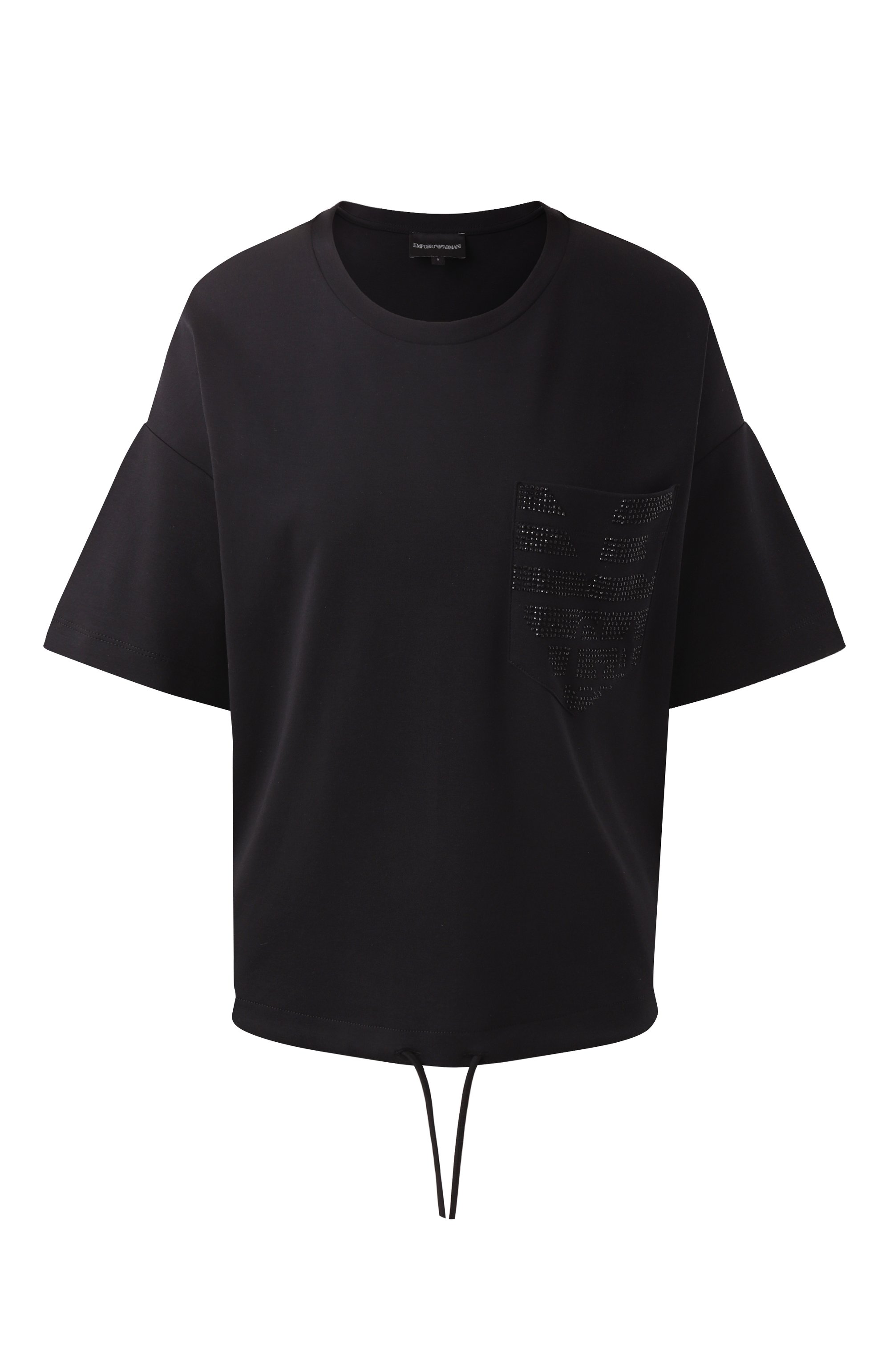 Хлопковая футболка EMPORIO ARMANI, арт. EW000891/AF12545, фото 1