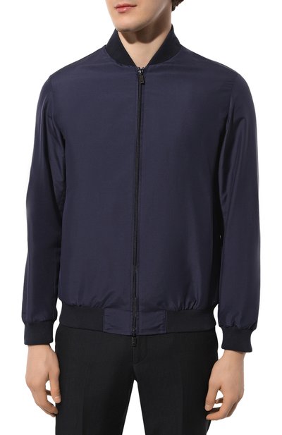 Шелковый бомбер ZILLI, арт. MAZ-NUAGE-03007/0001, фото 3