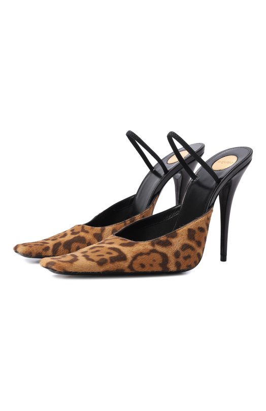 Кожаные туфли Tuileries 110 Saint Laurent 859140/AAF3J Леопардовый 859140/AAF3J