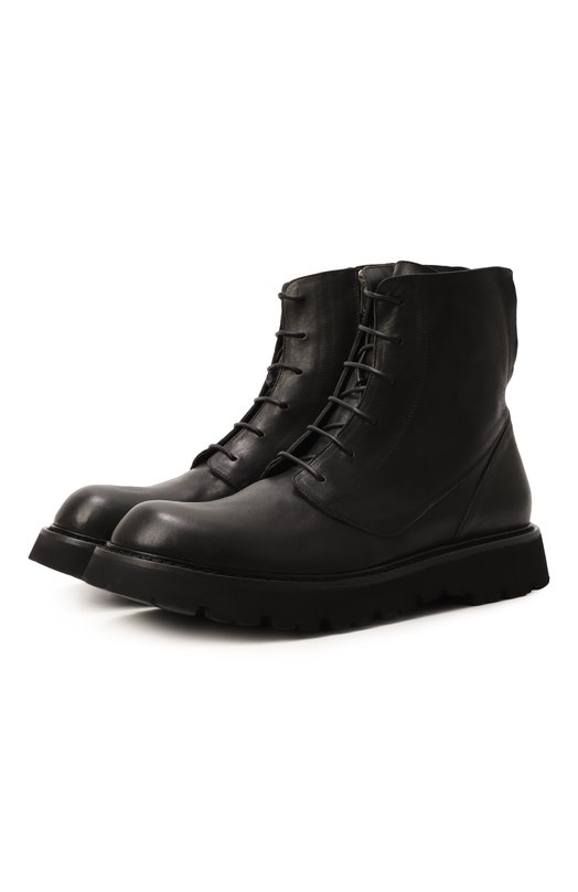 Кожаные ботинки Mattia Capezzani M2508/KURNI Чёрный M2508/KURNI