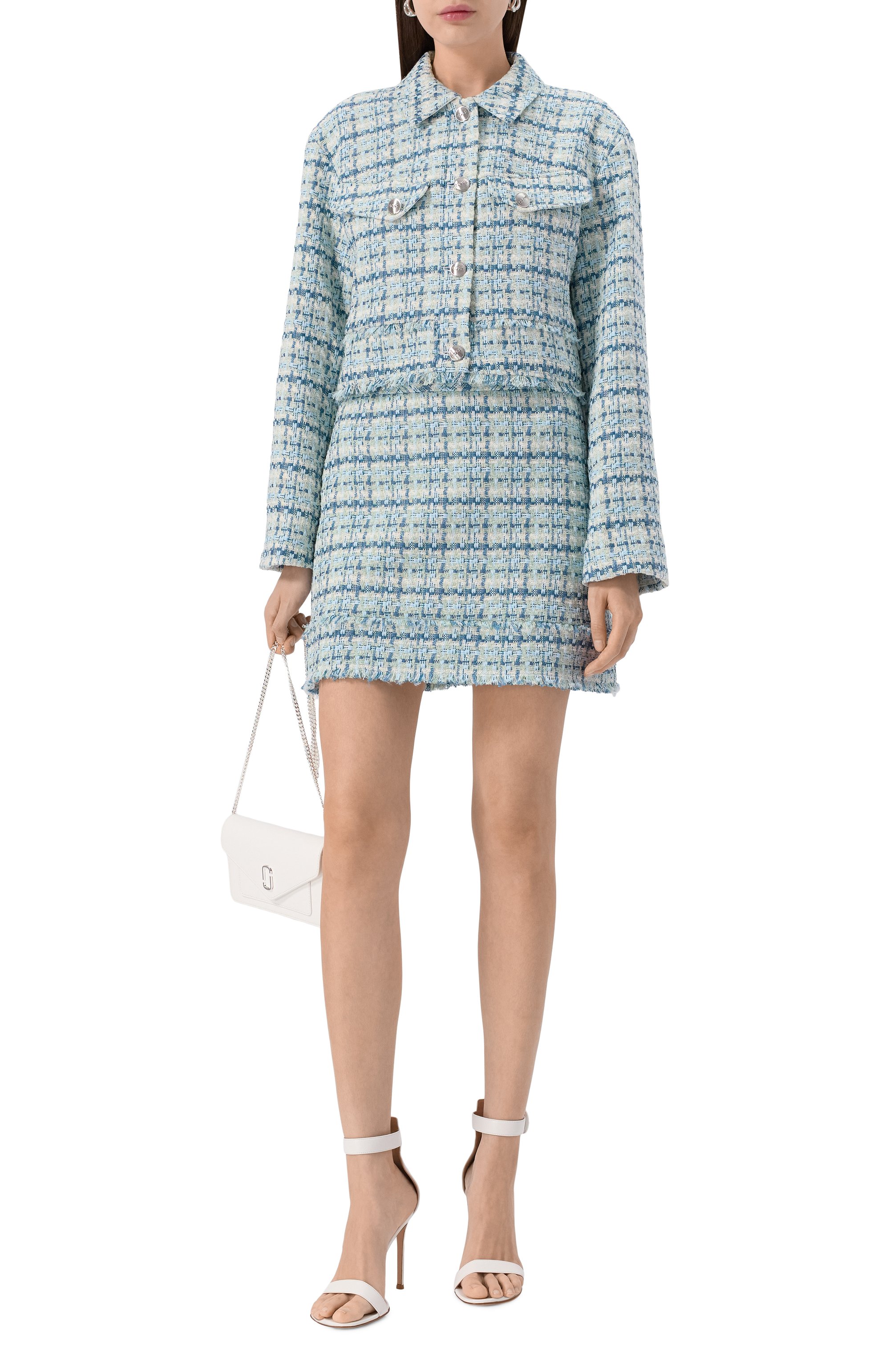 Твидовая юбка BOSS ORANGE, арт. 50537050, фото 2