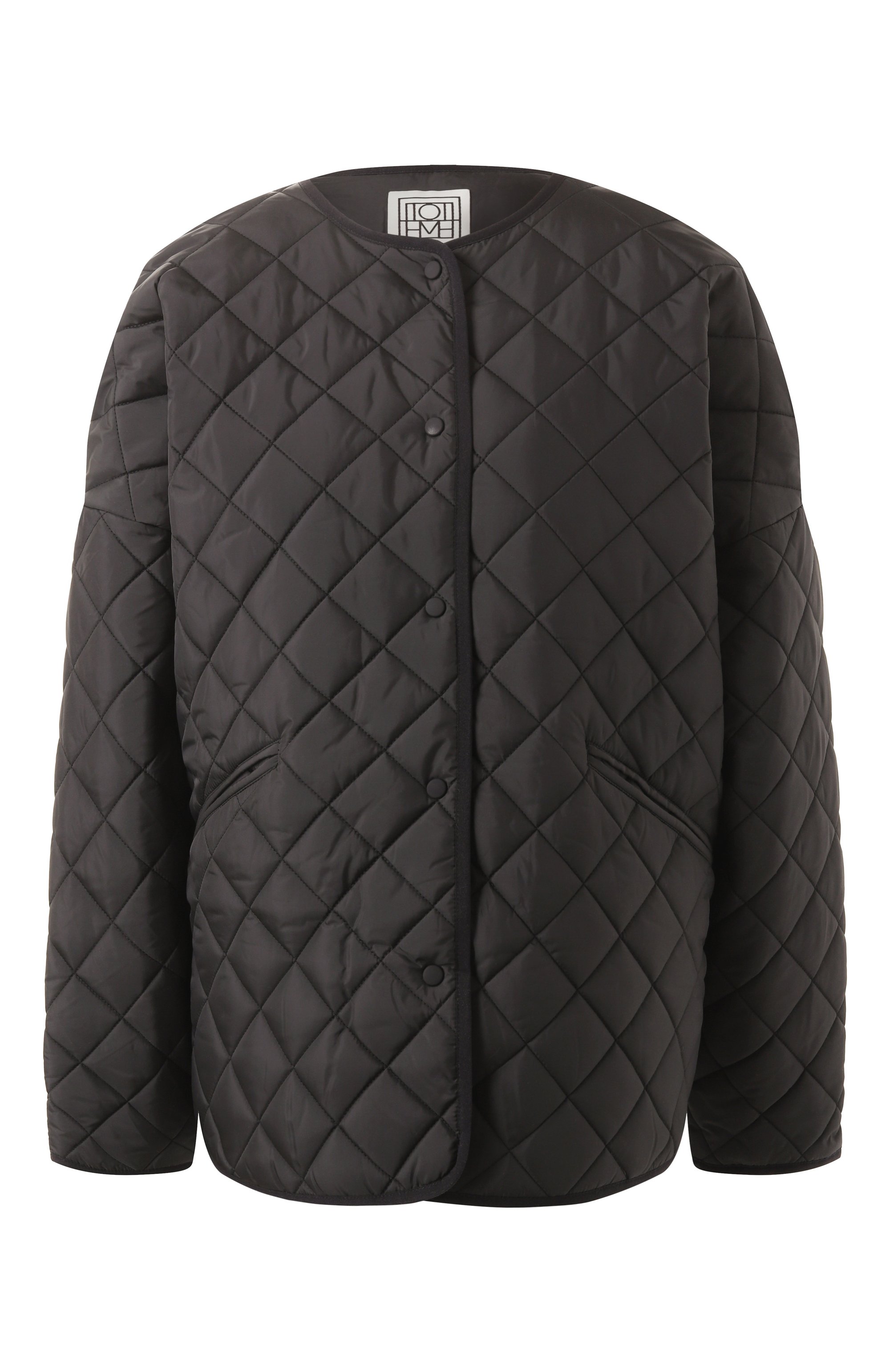 Утепленная куртка TOTEME черного цвета по цене 73800 руб., арт. 211-177-732, фото 1 Утепленная куртка TOTEME, арт. 211-177-732, фото 1