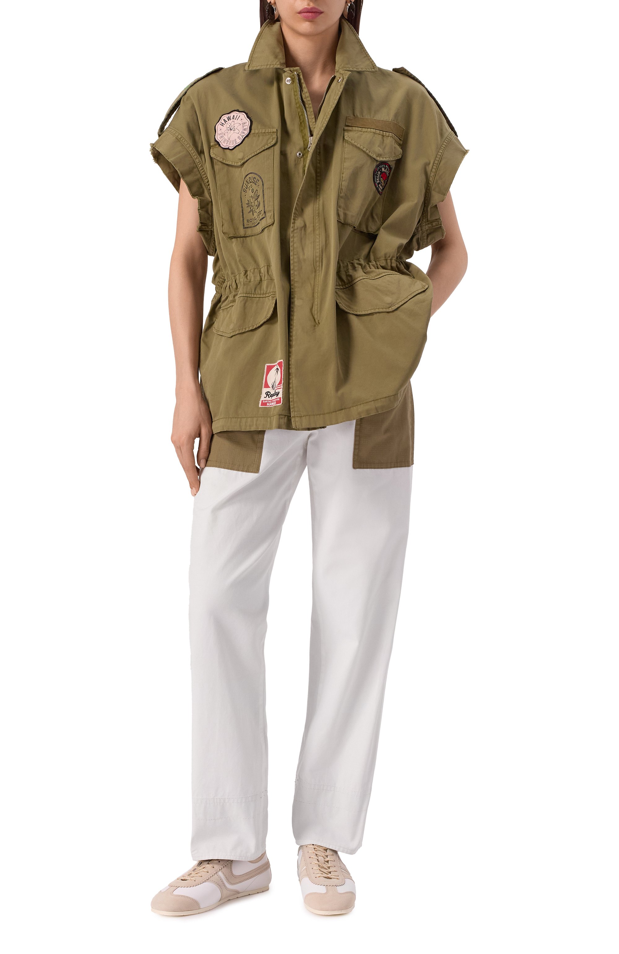 Хлопковый жилет REPLAY, арт. W2164 .000.84762G, фото 2