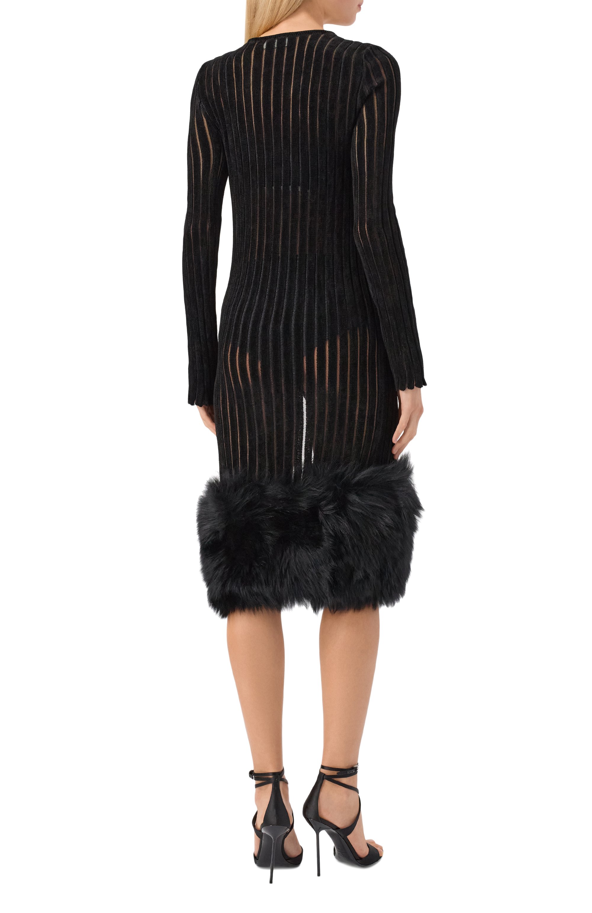 Платье из вискозы BLUMARINE, арт. 4A343A, фото 3