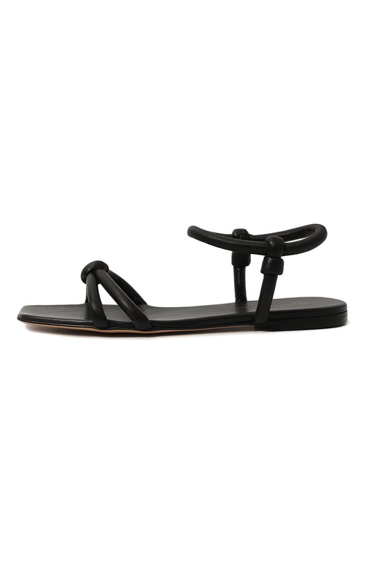 Кожаные сандалии Juno Gianvito Rossi G32324.05CU0.NAPNER0 Чёрный  G32324.05CU0.NAPNER0 Фото 4