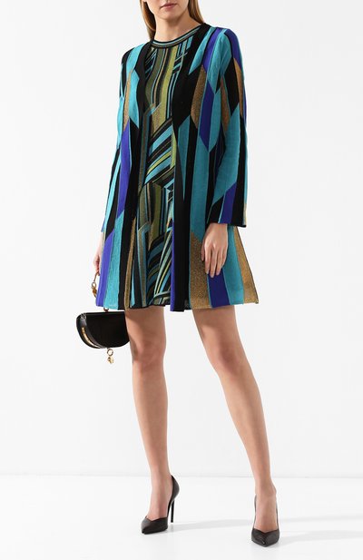 Хлопковый кардиган M MISSONI синего цвета по цене 45650 руб., арт. 2DM00011/2K0021, фото 2 Хлопковый кардиган M MISSONI, арт. 2DM00011/2K0021, фото 2