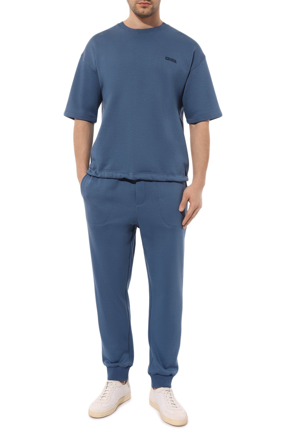 Хлопковые джоггеры ZEGNA, арт. N6N001760, фото 2