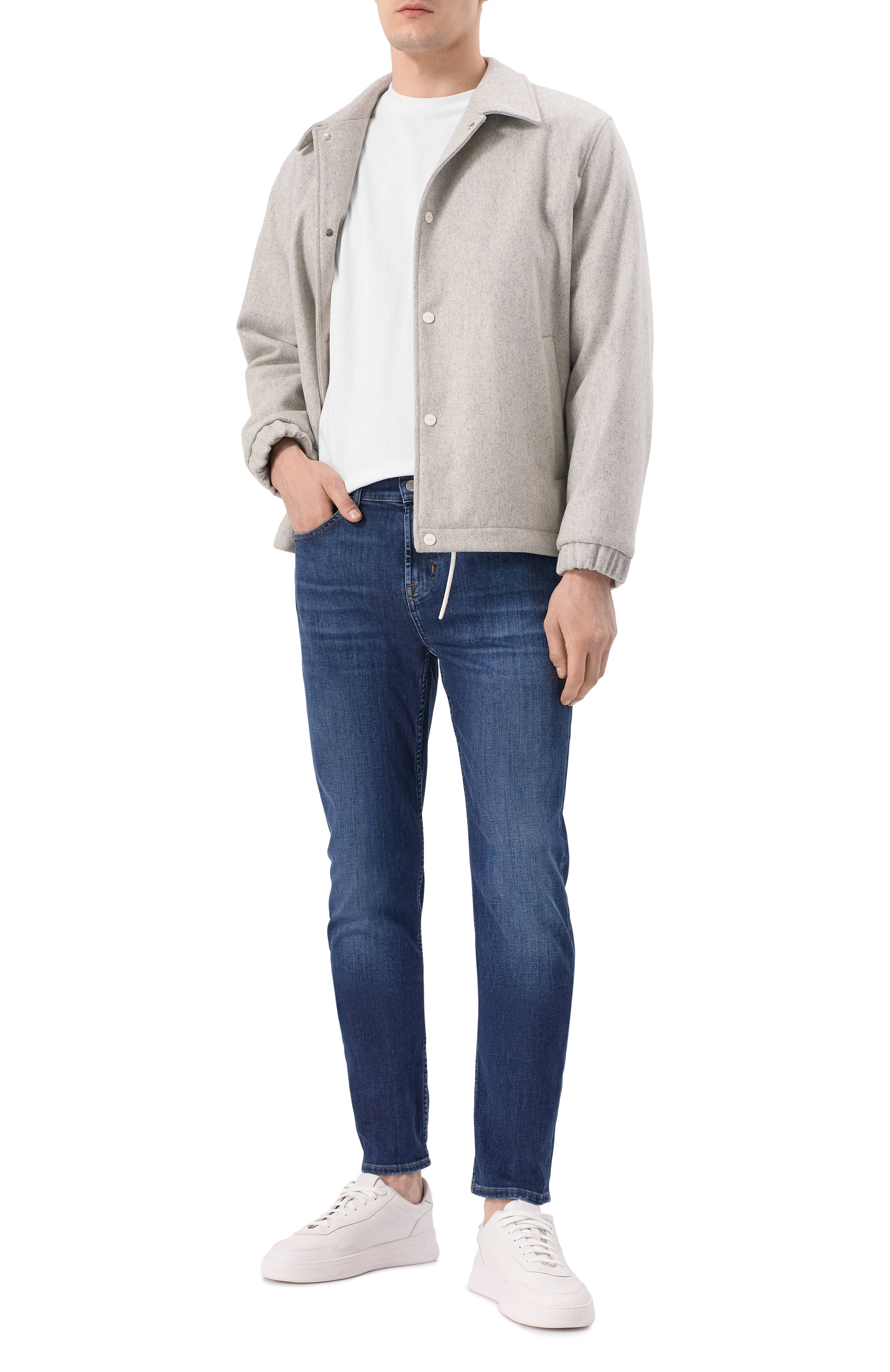 Джинсы slimmy tapered 7 FOR ALL MANKIND, арт. JSMXB800BP, фото 2