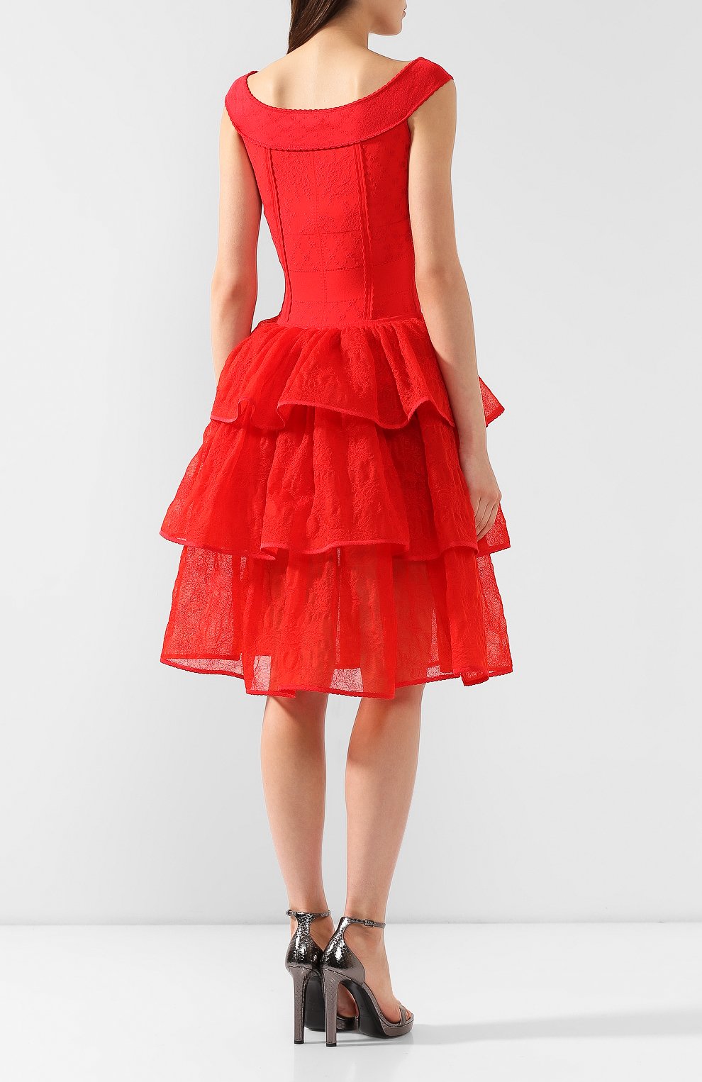 Платье ALEXANDER MCQUEEN, арт. 585197/Q1AD2, фото 4