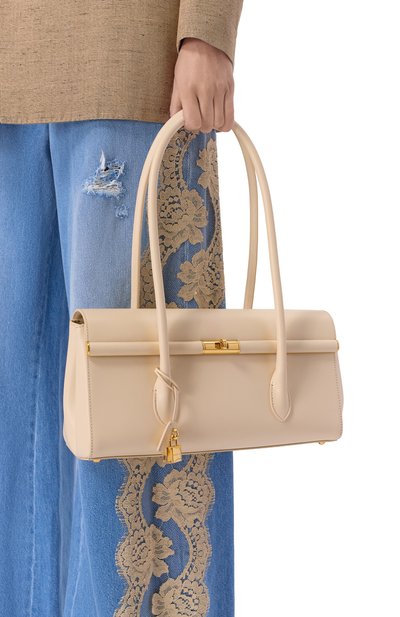 Сумка marlene DOLCE & GABBANA кремового цвета по цене 324500 руб., арт. BB7927/A3G19, фото 2 Сумка marlene DOLCE & GABBANA, арт. BB7927/A3G19, фото 2