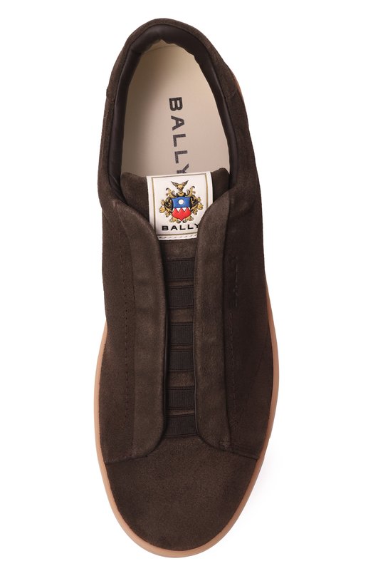 Замшевые кеды Retro Crest Bally MSK0F8/SU012 Коричневый  MSK0F8/SU012 Фото 6