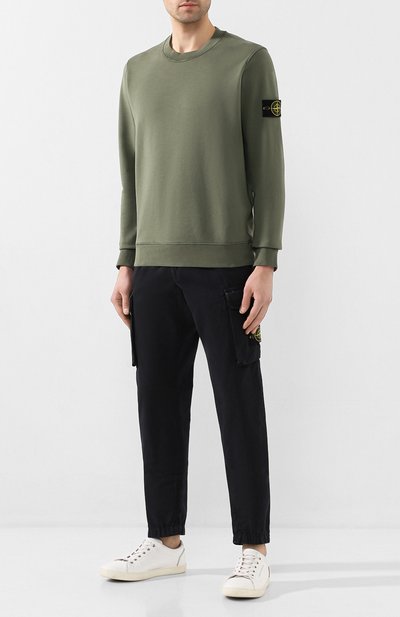 Хлопковый свитшот STONE ISLAND, арт. 721563051, фото 2