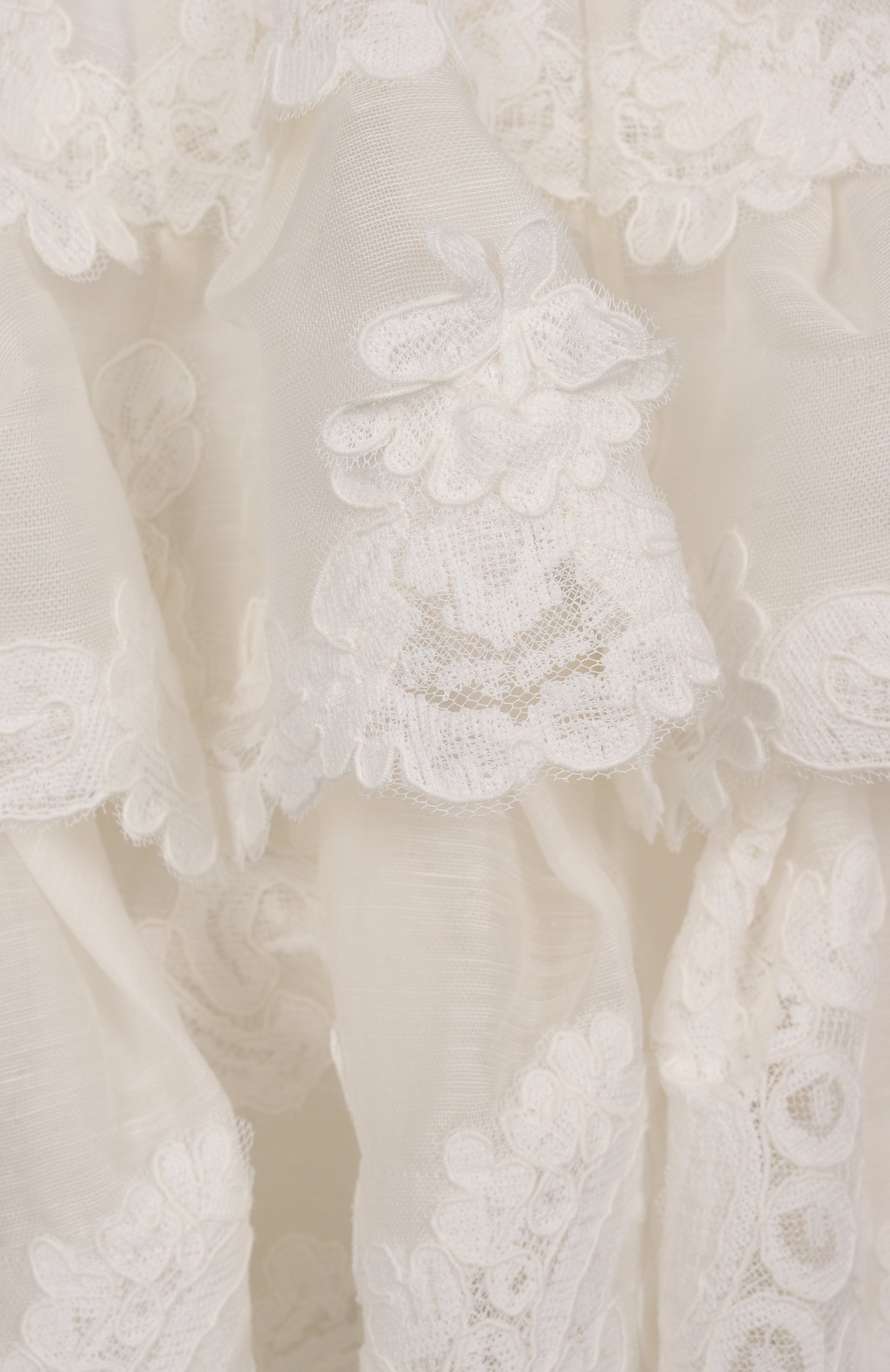 Платье изо льна и шелка ZIMMERMANN, арт. 2387DR251, фото 6