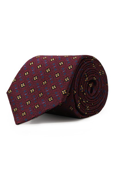 Мужской шелковый галстук CANALI, арт. 18/HJ03933
