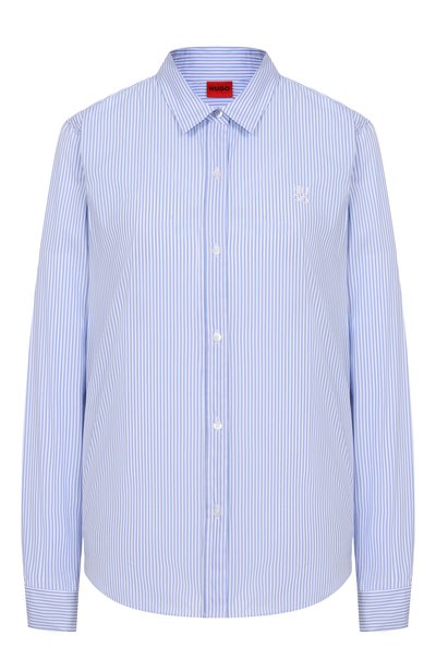 Женская хлопковая рубашка HUGO, арт. 50552601