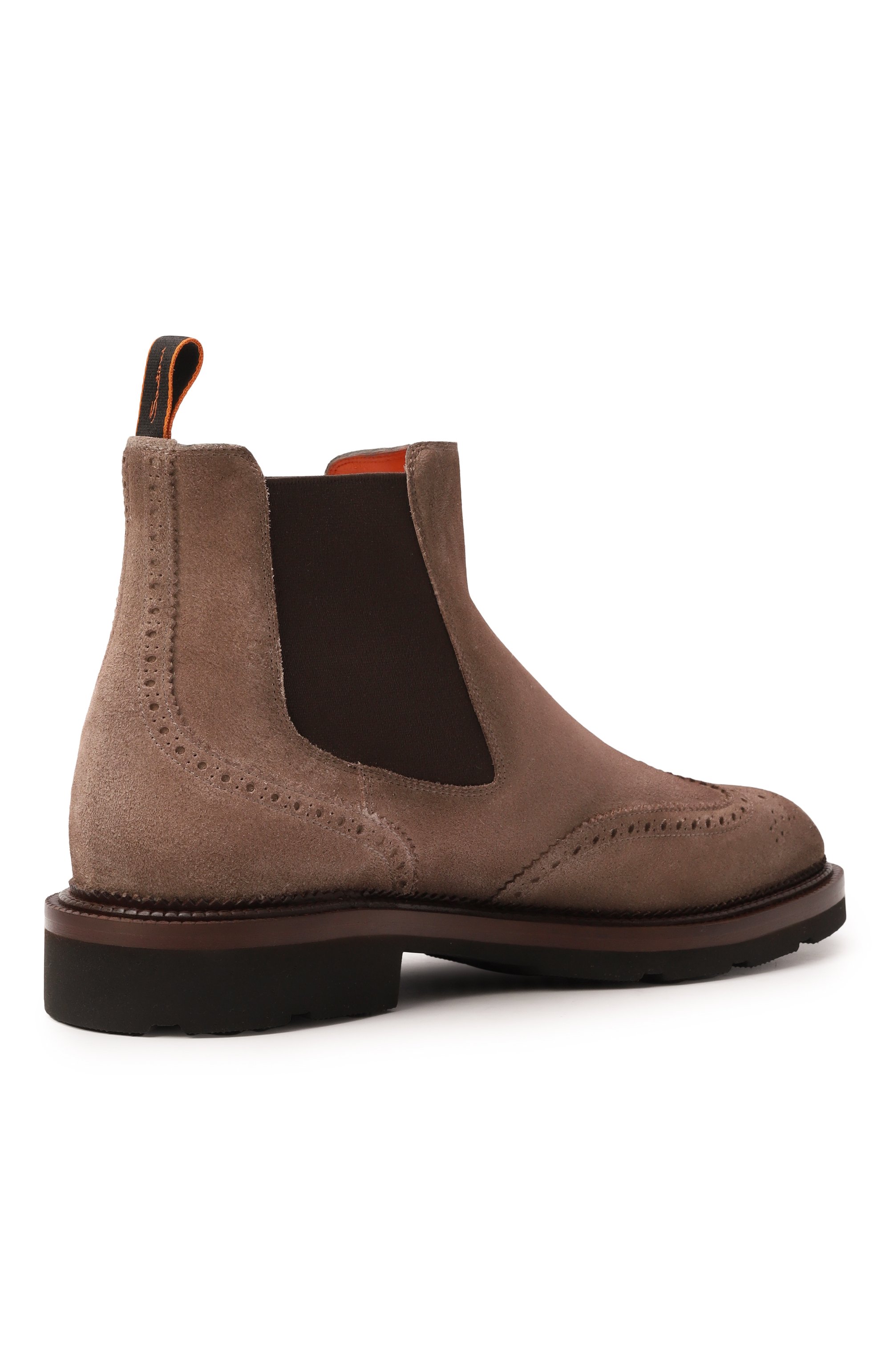 Замшевые челси colin SANTONI, арт. MCCG19116JL4GRVR, фото 5