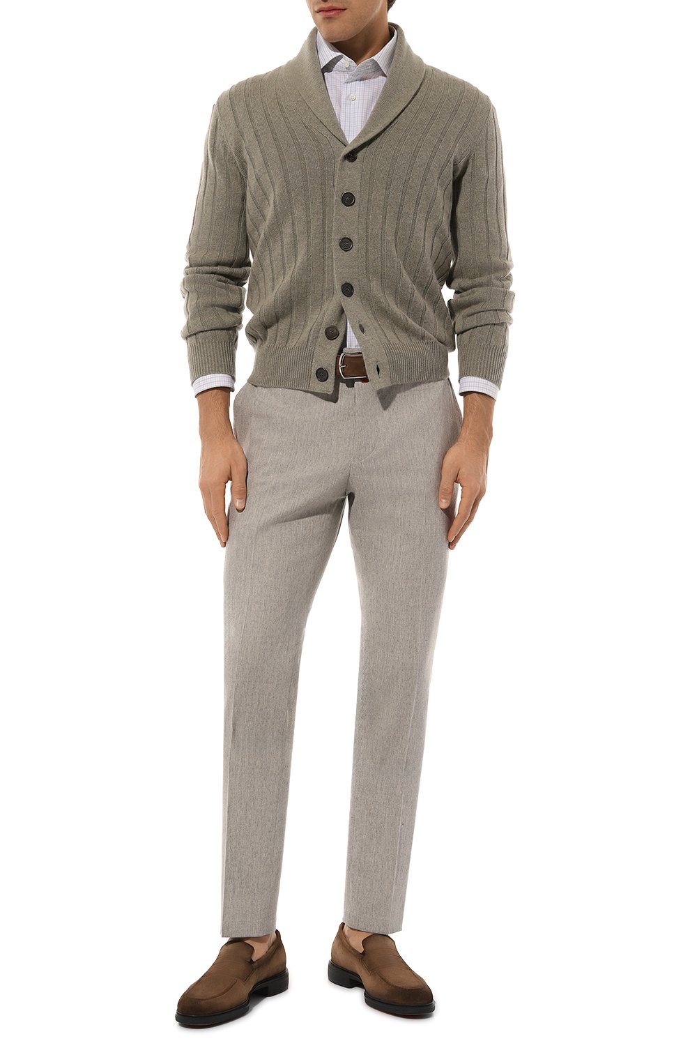 Шерстяные брюки KITON, арт. UFPP79K0123E01, фото 2