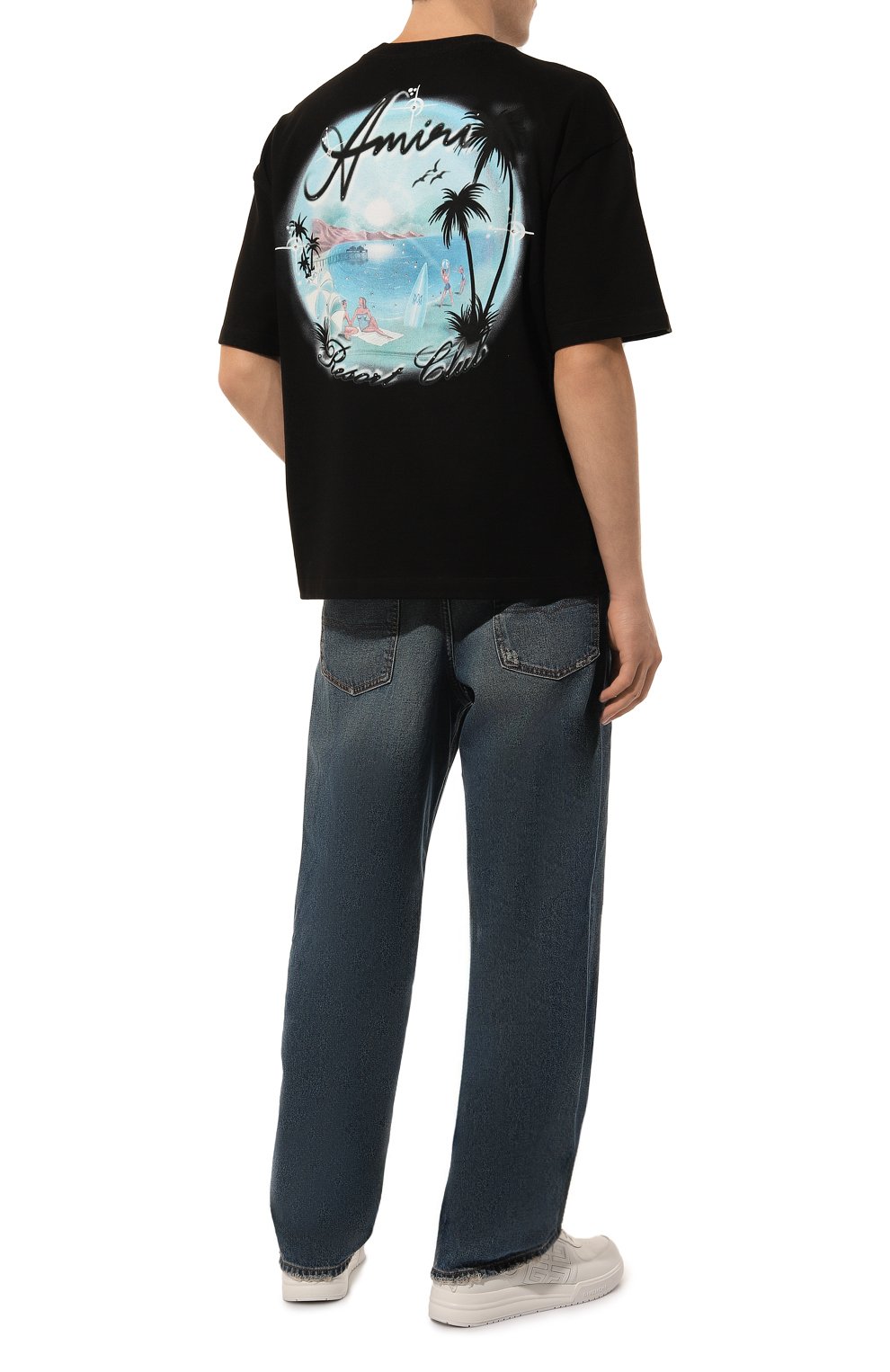 Хлопковая футболка AMIRI, арт. AMJYTE1058, фото 2