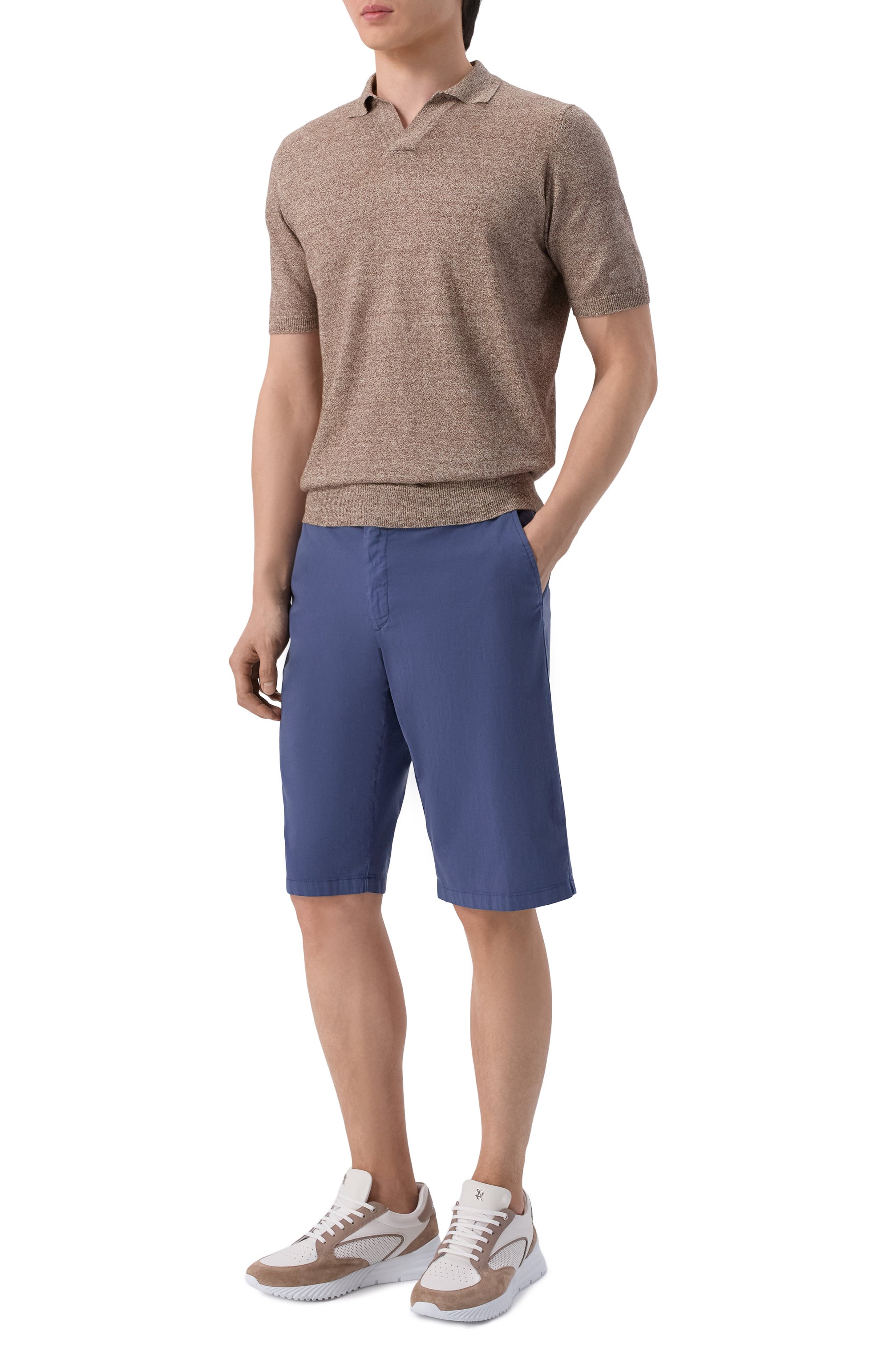 Шорты из хлопка и шелка MVST, арт. M26.CSM.T408/TFANT, фото 2