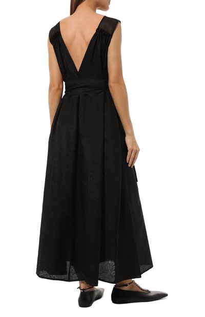 Платье из хлопка и шелка LILA EUGENIE, арт. 2511, фото 4