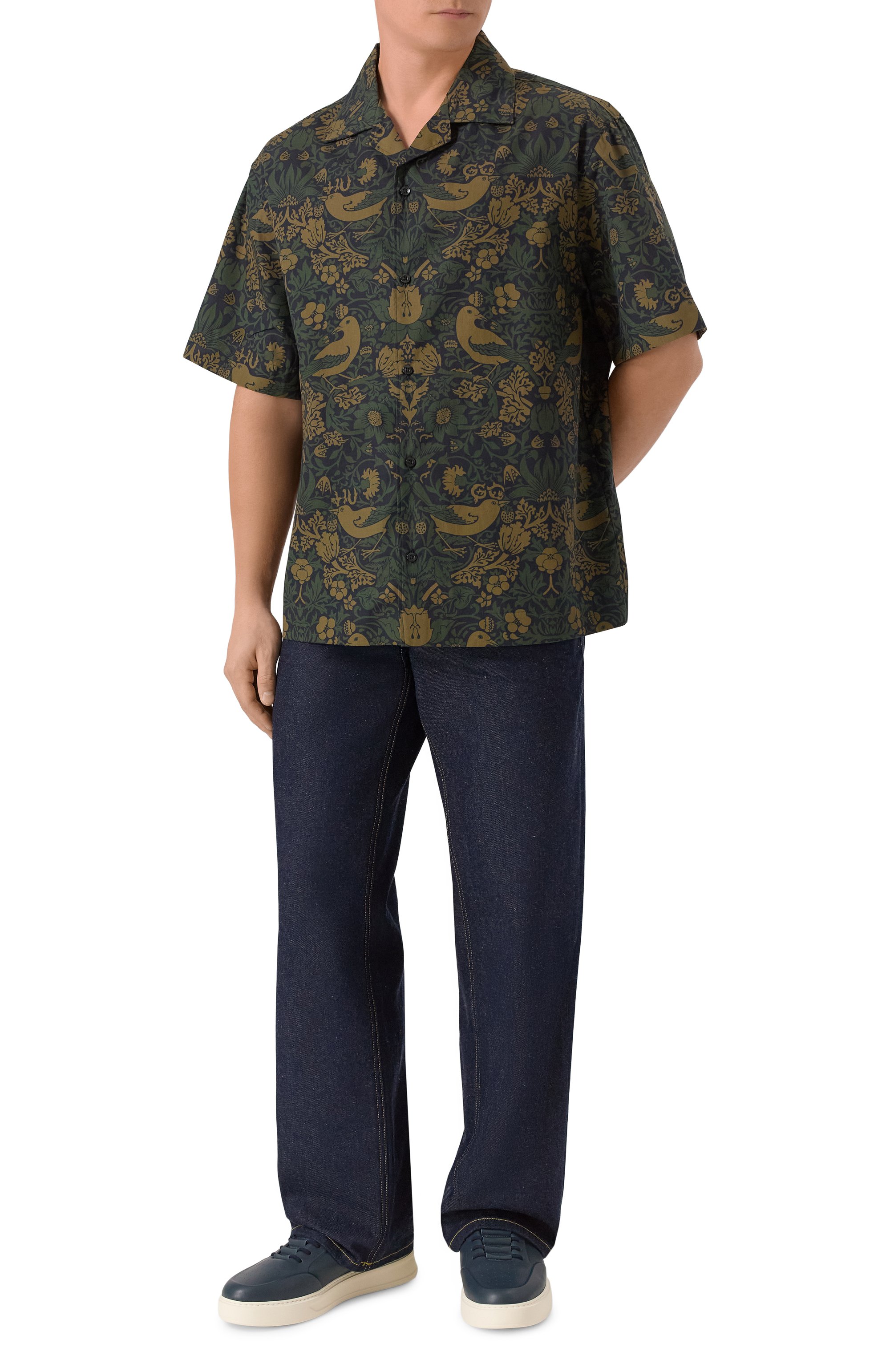 Хлопковая рубашка HUGO, арт. 50545377, фото 2