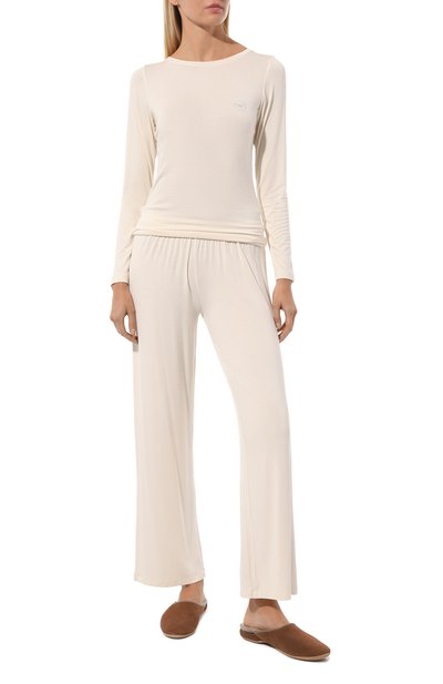 Пижама из вискозы EMPORIO ARMANI, арт. 164790/3F224, фото 2