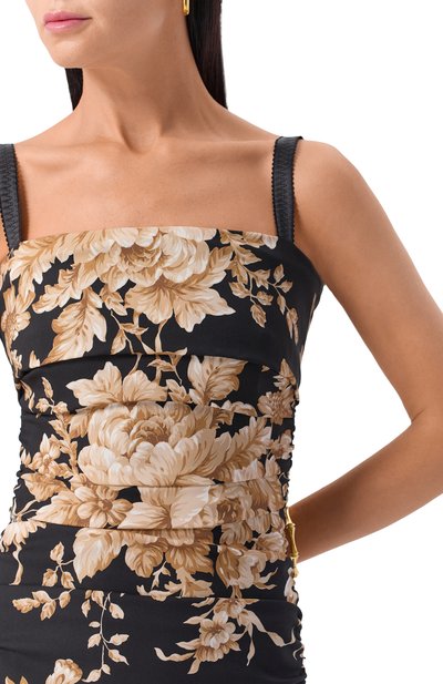 Шелковое платье DOLCE & GABBANA, арт. F6TYJT/FSA7Y, фото 4