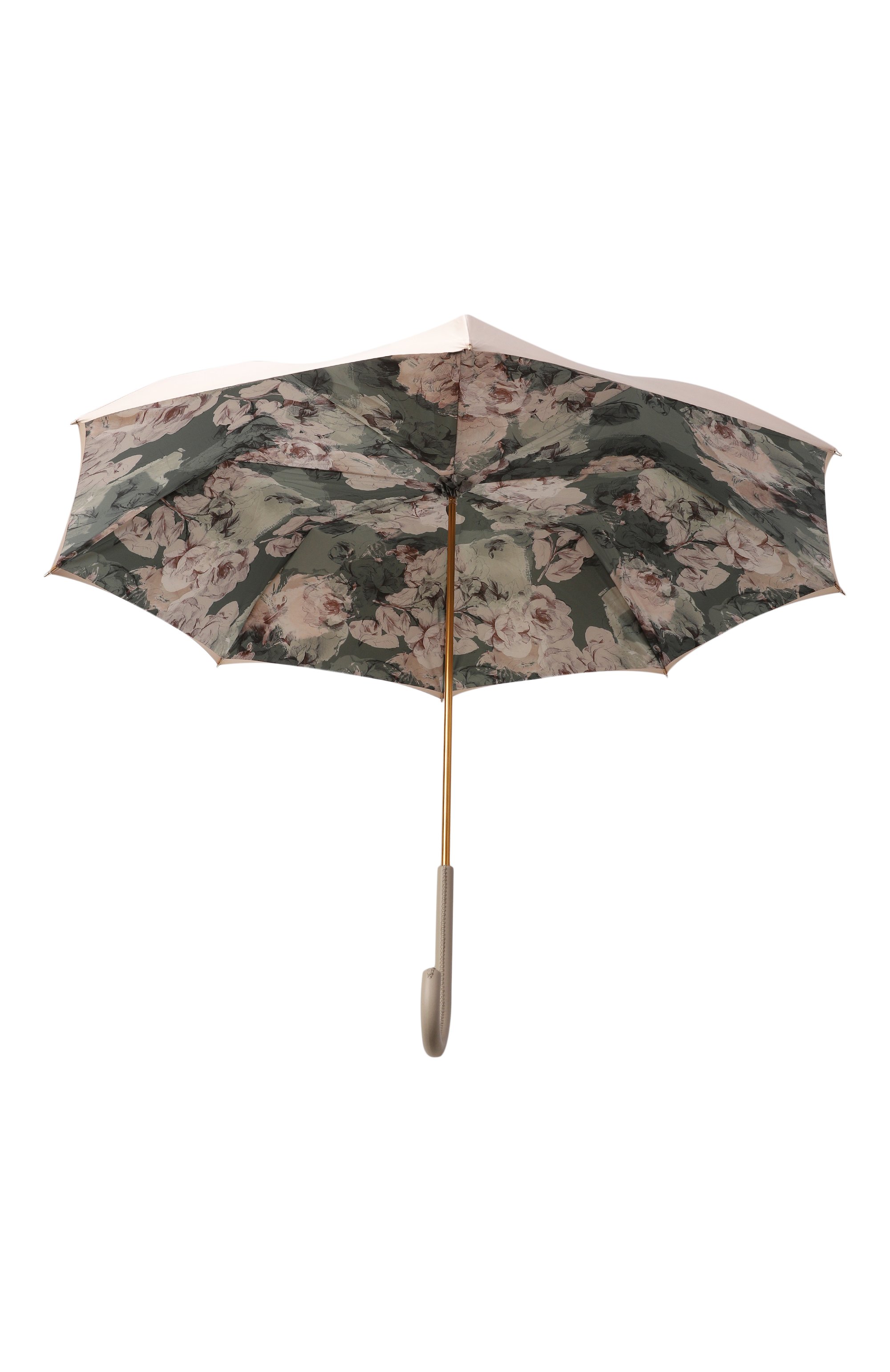 Зонт-трость PASOTTI OMBRELLI кремового цвета по цене 34300 руб., арт. 0MITD0 189/5R316/6, фото 2 Зонт-трость PASOTTI OMBRELLI, арт. 0MITD0 189/5R316/6, фото 2