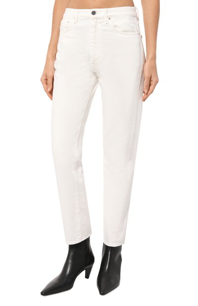 Джинсы TOTEME белого цвета по цене 36650 руб., арт. 222-232-748 32, фото 3 Джинсы TOTEME, арт. 222-232-748 32, фото 3