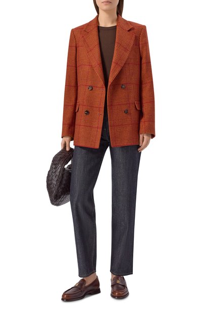 Кожаные лоферы SANTONI, арт. WUQG71954BYTNLGX, фото 3