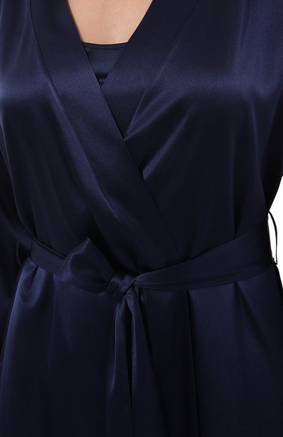 Шелковый халат I.D. SARRIERI, арт. M4161, фото 5