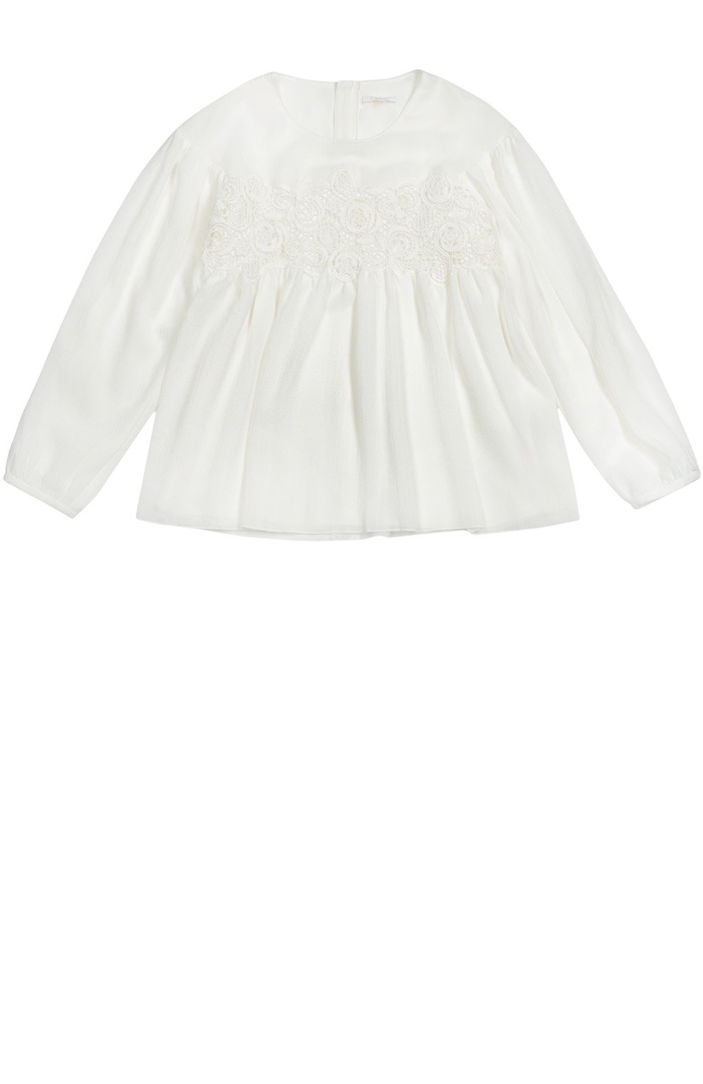 Блуза с кружевной выделкой CHLOÉ, арт. C15A08/6A-12A, фото 1