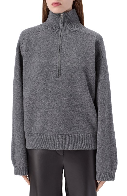 Кашемировый свитер Loulou de Saison DRIES Серый  DRIES Фото 3