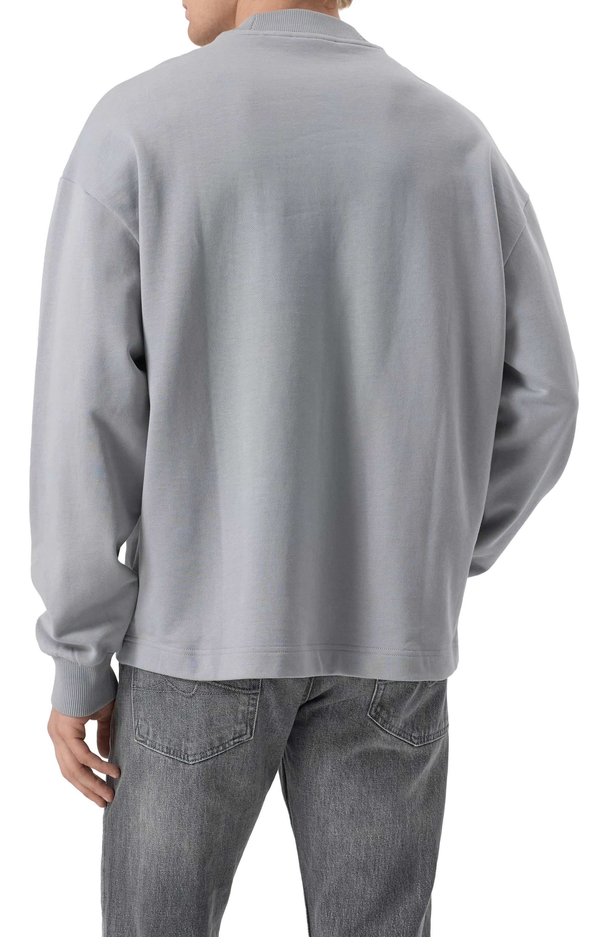 Хлопковый свитшот HUGO BLUE, арт. 50522359, фото 4