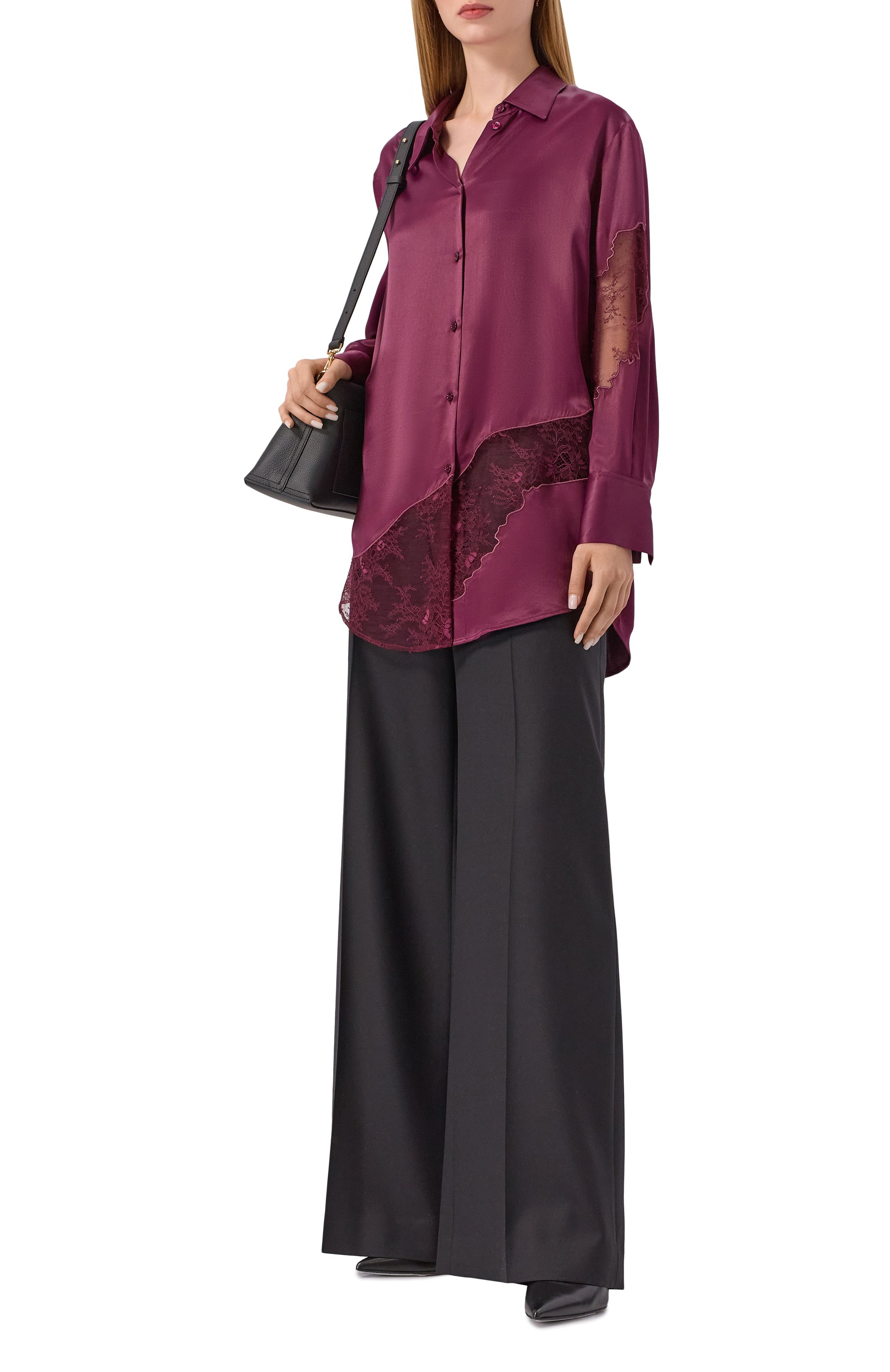 Рубашка из вискозы BOSS, арт. 50546595, фото 2