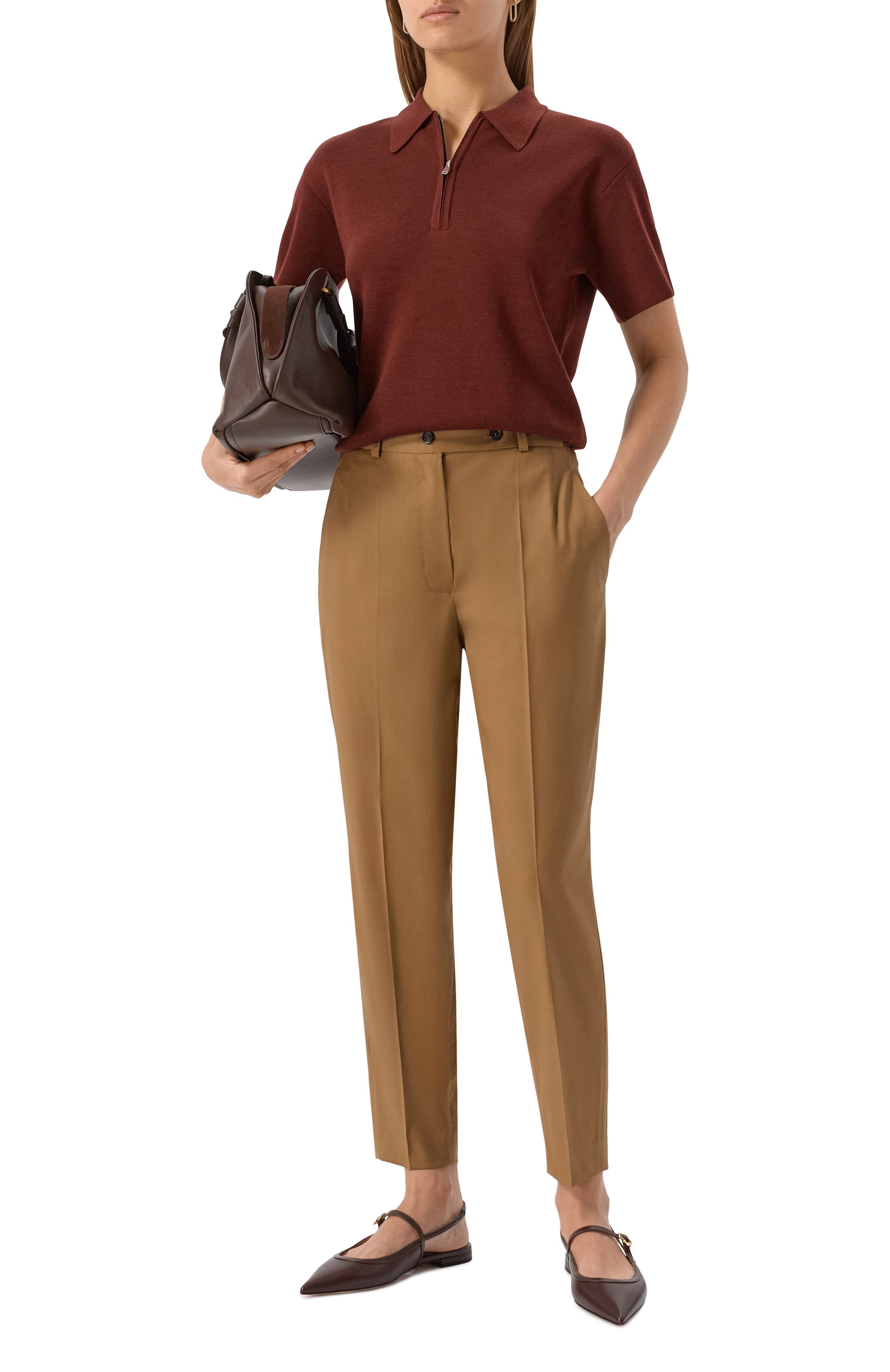 Шерстяные брюки NOBLE&BRULEE, арт. NB114/221021, фото 2