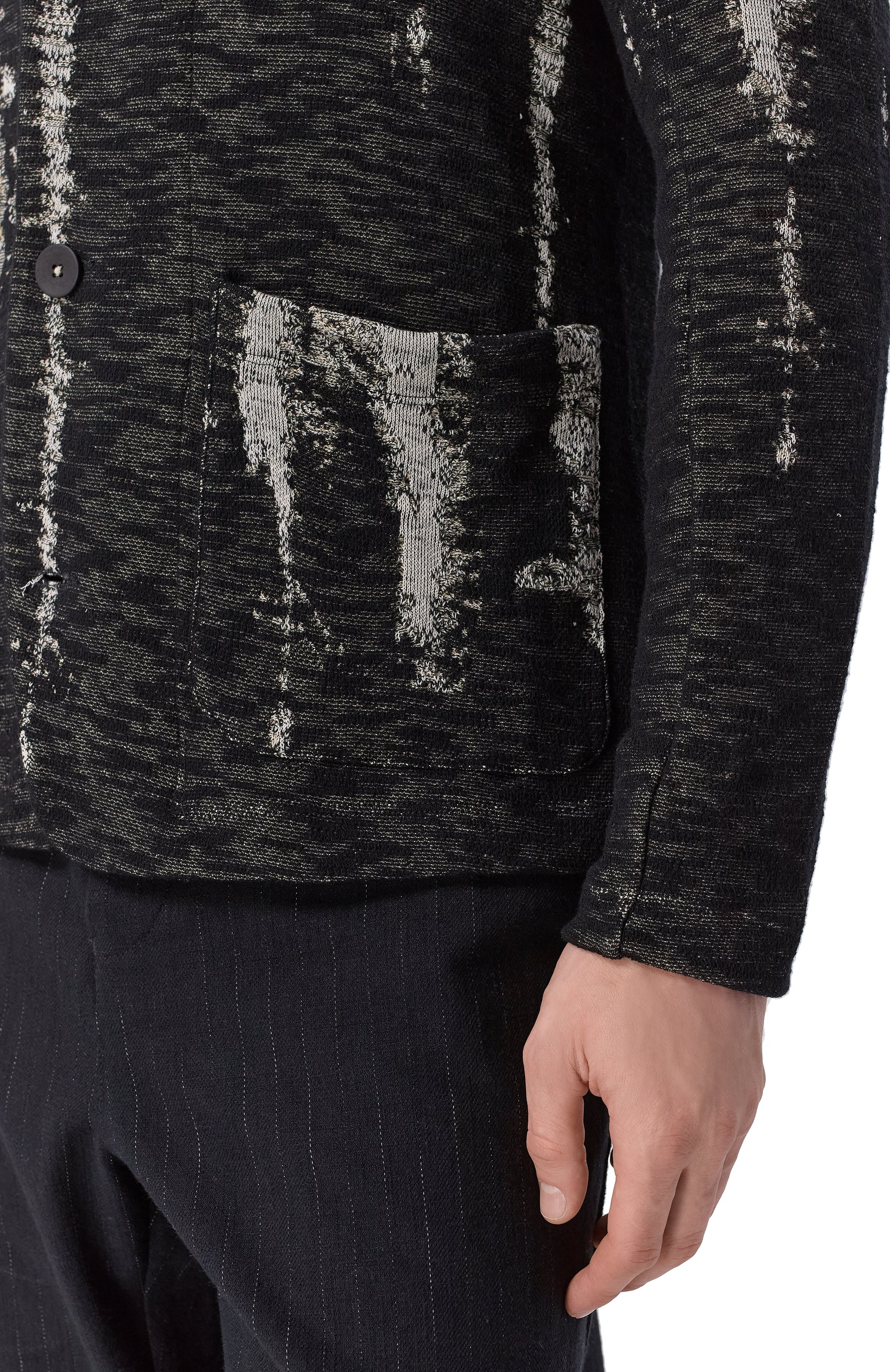 Пиджак из хлопка и лиоцелла TRANSIT, арт. CFUTRC18533, фото 5