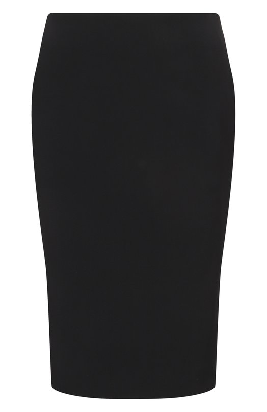 Юбка из вискозы Saint Laurent 852654/Y5J19 Чёрный 852654/Y5J19