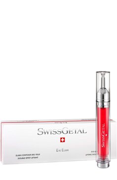 Эликсир для глаз с эффектом двойного лифтинга (15ml) SWISSGETAL бесцветного цвета, арт. 6061 | Фото 1 (Материал внутренний: Не назначено; Назначение: Для кожи вокруг глаз; Региональные ограничения белый список (Axapta Mercury): Не проставлено; Косметика кросс-кт: Антивозрастной уход; Нос: Не проставлено; Тип продукта: Сыворотки; Статус проверки: Проверена категория)