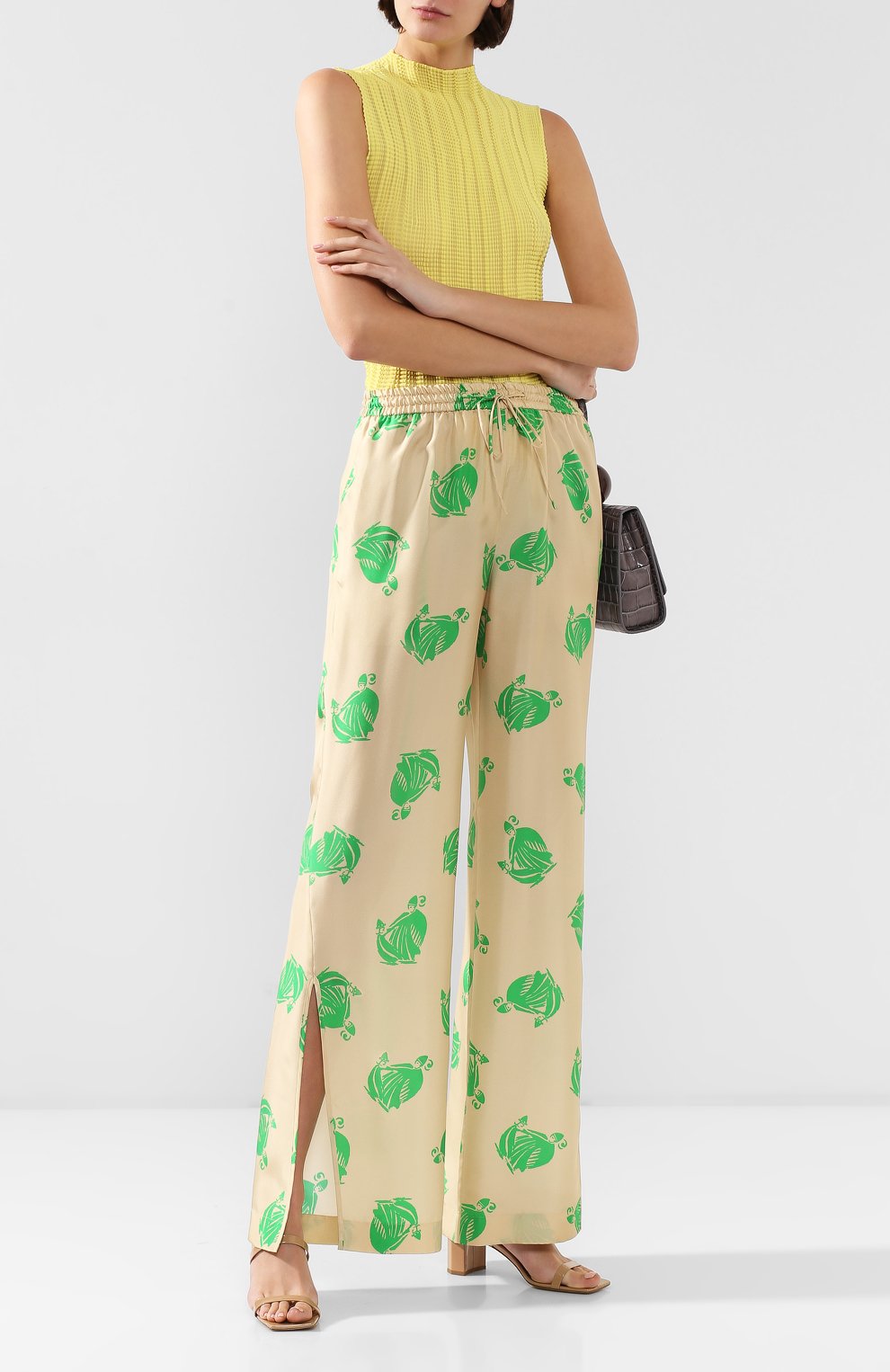 Шелковые брюки LANVIN, арт. RW-TR505I-4185-H19, фото 2