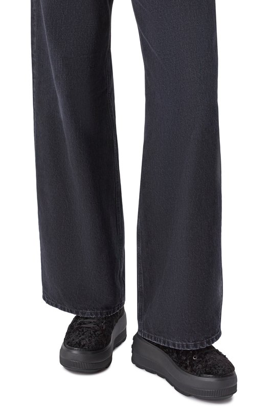 Текстильные кеды Nexus Casadei 2X078A071NC2188 Чёрный  2X078A071NC2188 Фото 3